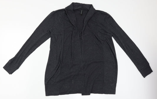 Marks & Spencer Womens Grey Cardigan Jumper Size 10