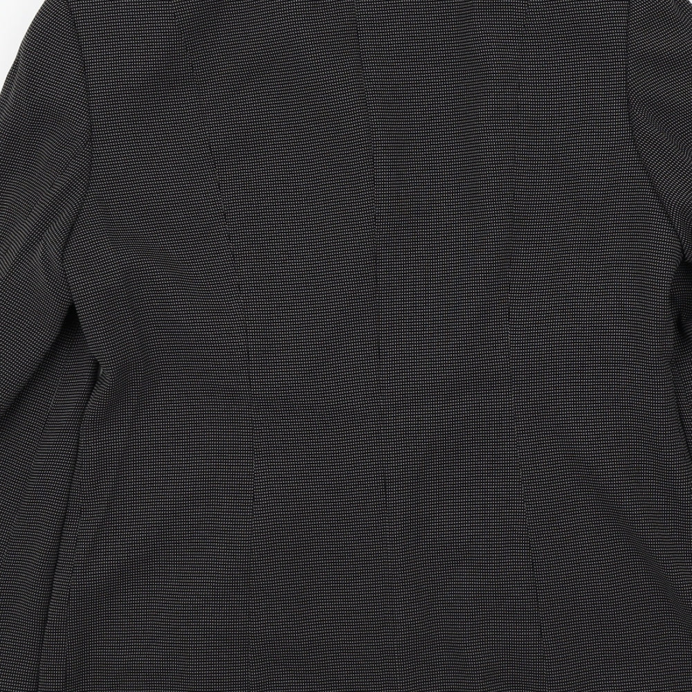 Gerry Weber Womens Black Geometric Jacket Size 12