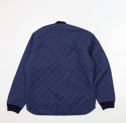 Mens UK Size M INDUTEX Blue Jacket