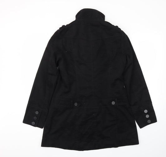 New Look Womens Black Jacket Coat Size 12