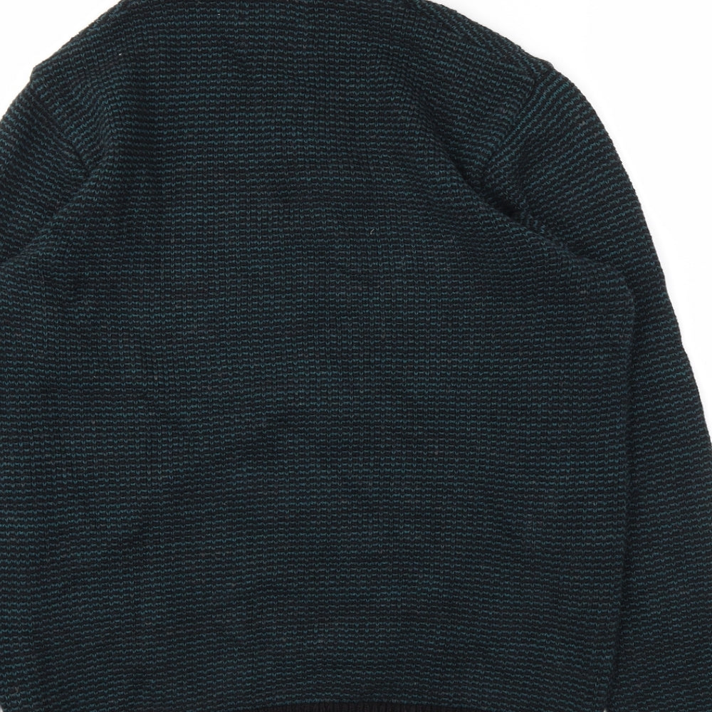 Mens UK Size M M&S Blue Pullover Hoodie
