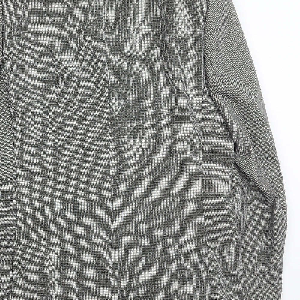 Mens UK Size 42 Topman Regular Grey Suit Jacket