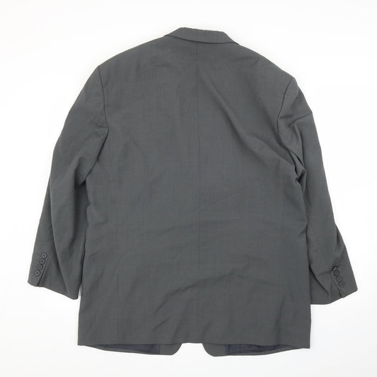 Mens UK Size 48 Benvenuto Regular Grey Suit Jacket