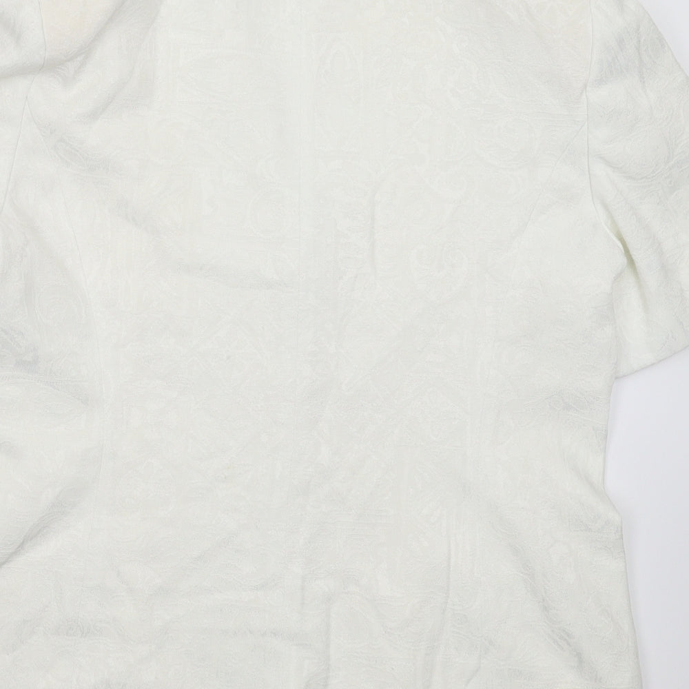 Womens UK Size 14 Ambience White Jacket