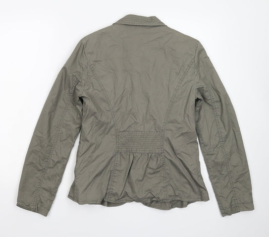 Debenhams Womens Grey   Jacket Blazer Size 10