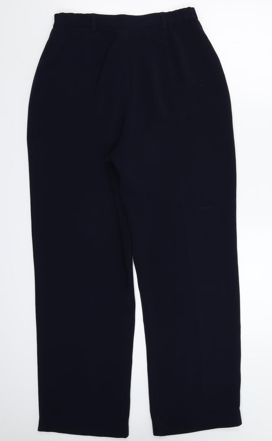 First Avenue Womens Blue Dress Pants Trousers Size 12 L29 in