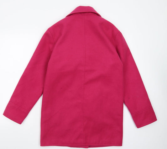 Atmosphere Womens Pink Jacket Coat Size 8