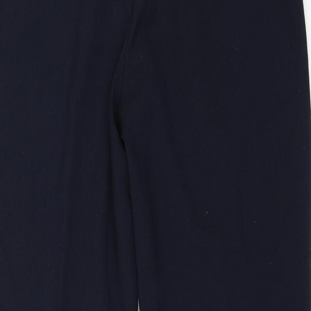 Womens UK Size 10 Bonmarché Regular Fit Blue Trousers