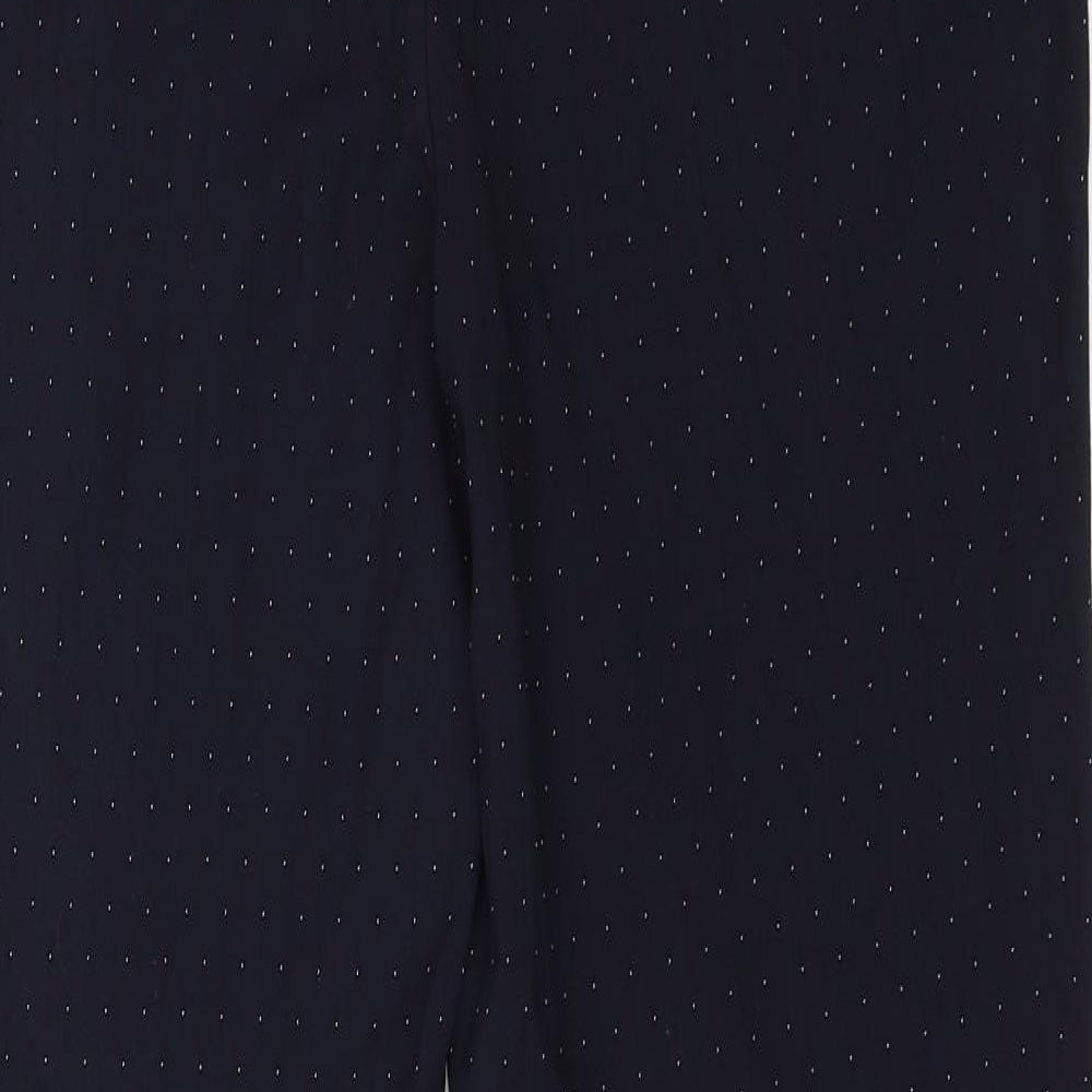 Womens UK Size 14 NEXT Regular Fit Dress Pants Blue Trousers