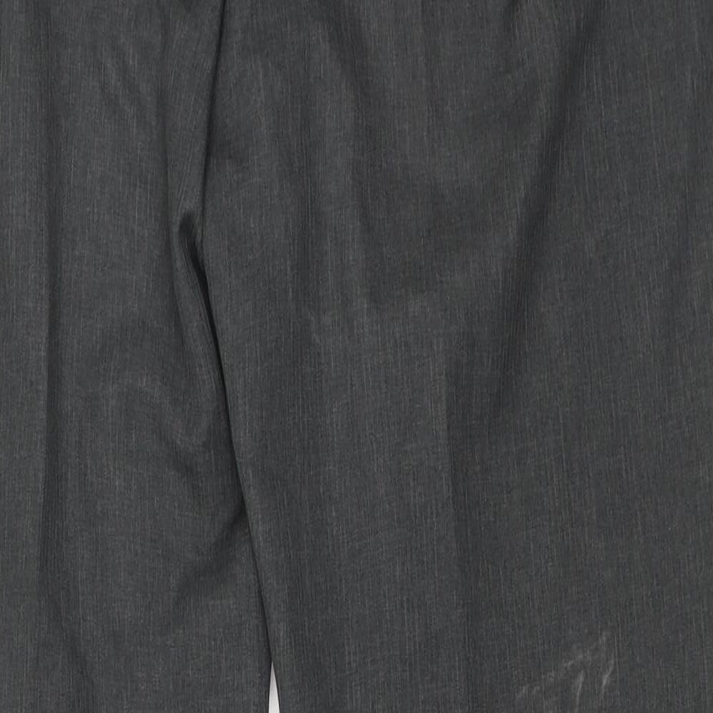 TU Womens Grey Dress Pants Trousers Size 14 L28 in
