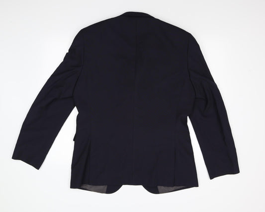 Mens UK Size 42 NEXT Regular Blue Suit Jacket