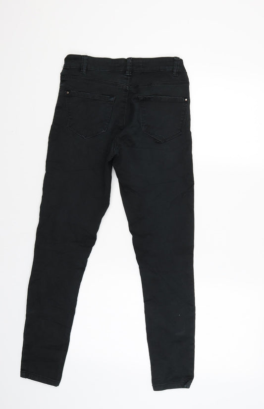 New Look Womens Black Skinny Jeans Size 30 L26.5 in