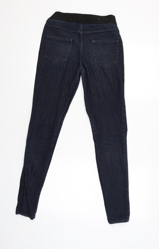 New Look Womens Blue Jegging Trousers Size 8 L29 in