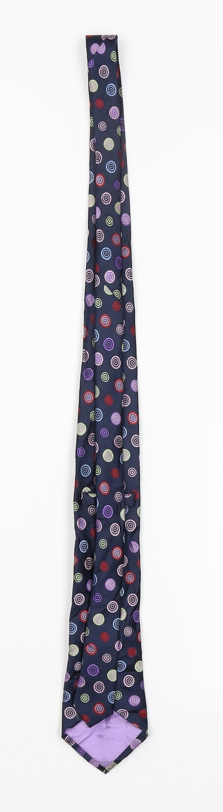 Marks and Spencer Mens Multicoloured Geometric Pointed Tie One Size