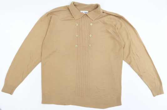 first avenue Womens Beige Pullover Jumper Size M
