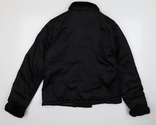 Womens UK Size 40 Preworn Black Jacket