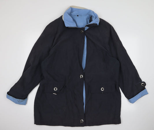Womens UK Size 14 Berkertex Grey Jacket