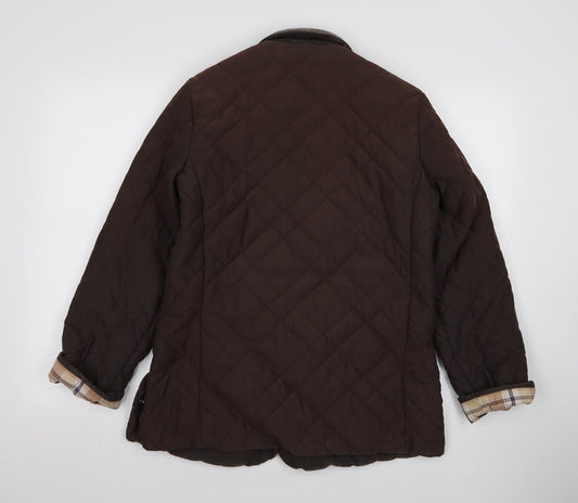 Womens UK Size 12 m&s Brown Jacket