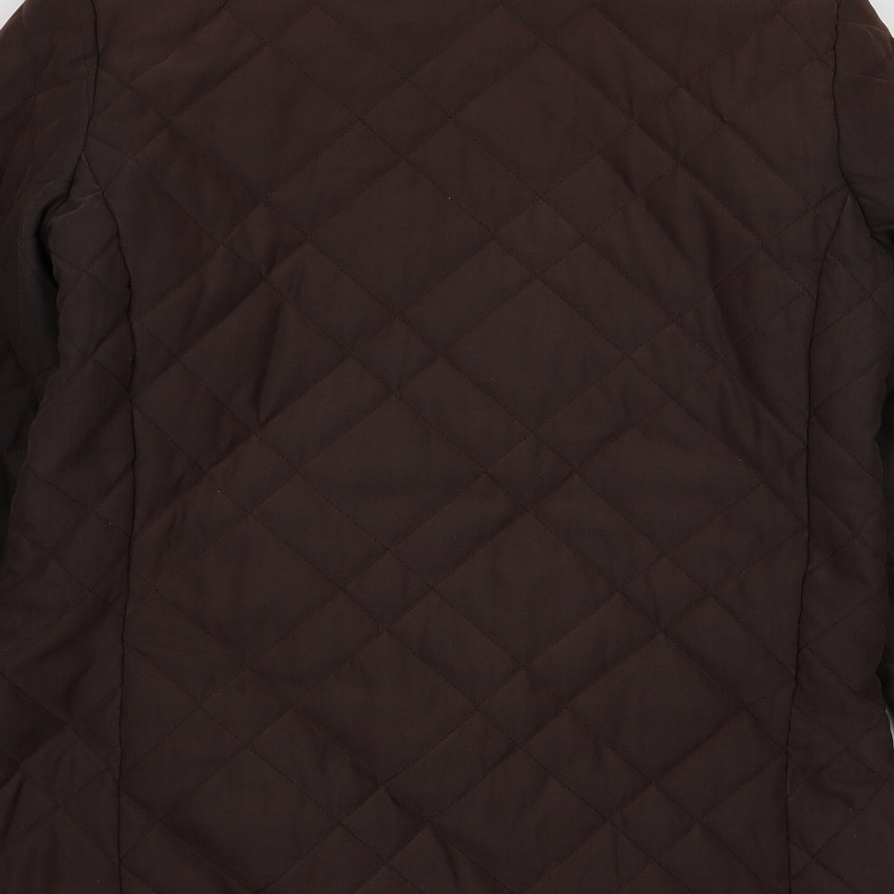 Womens UK Size 12 m&s Brown Jacket