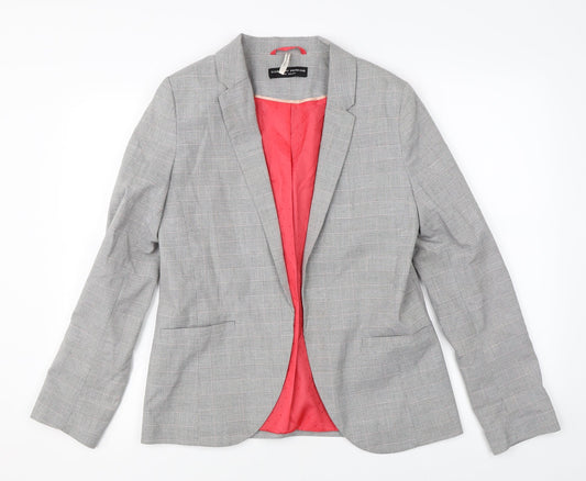 Dorothy Perkins Womens Grey Jacket Blazer Size 10