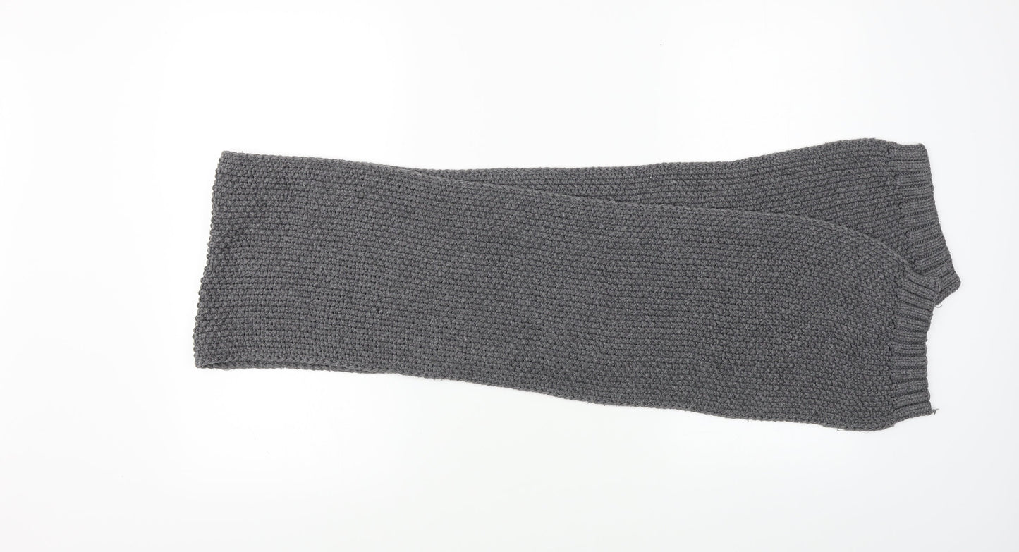 Preworn Mens Grey Scarf Size Regular