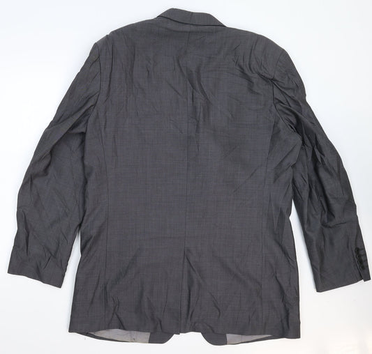 Mens UK Size 44 Marks and Spencer Regular Grey Suit Jacket