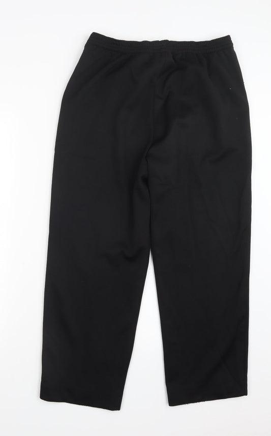 BM Womens Black Trousers Size 12 L24 in