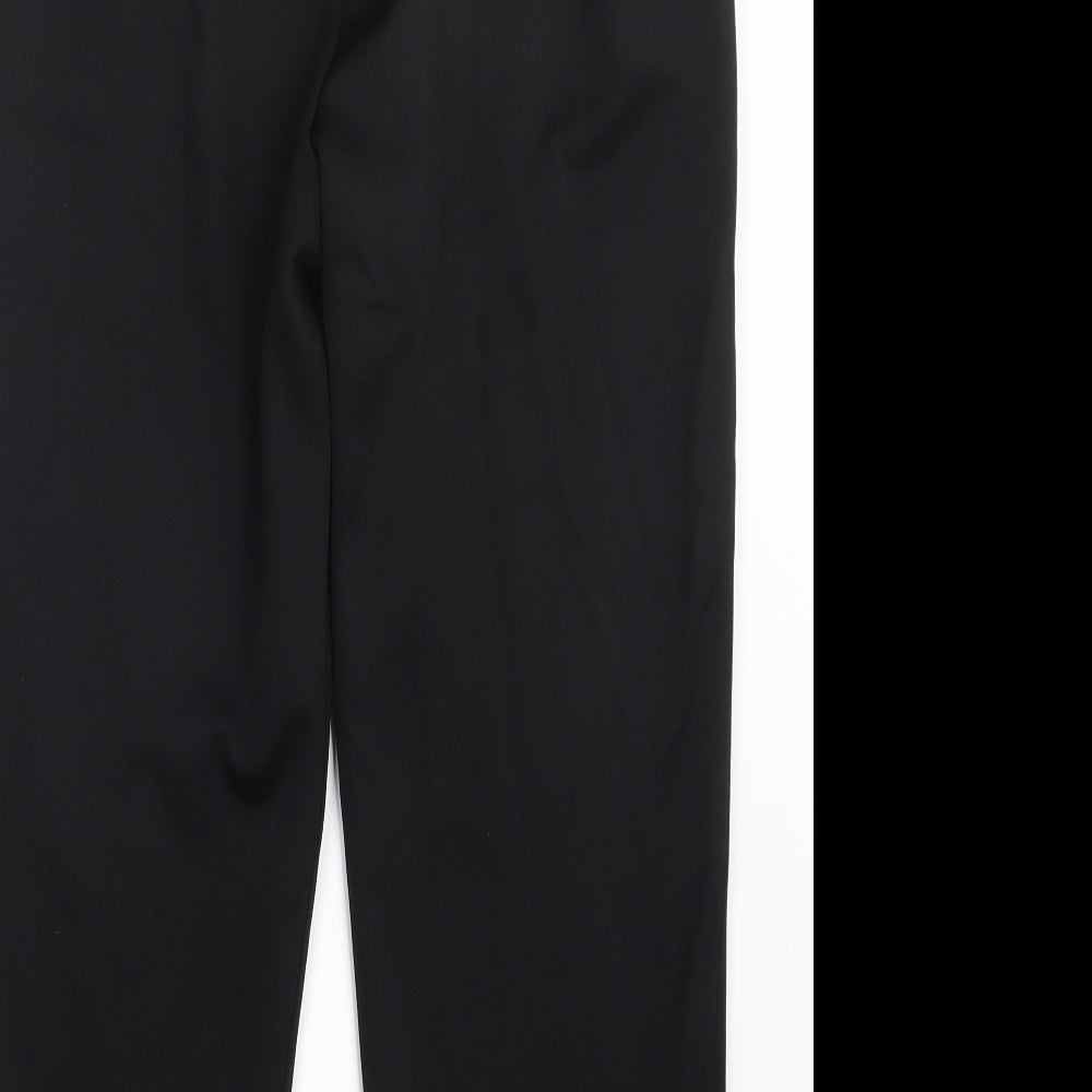 BM Womens Black Trousers Size 12 L24 in