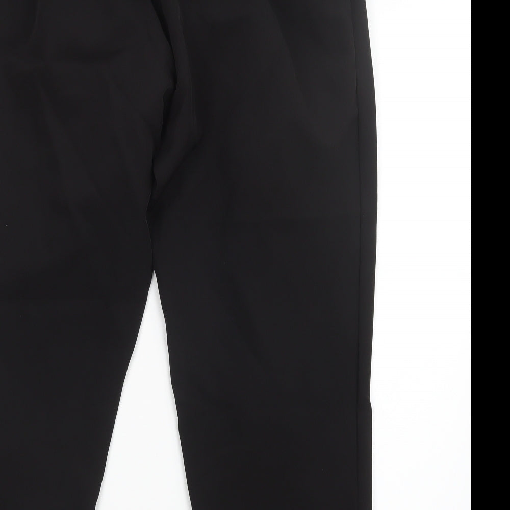 New Look Womens Black Trousers Size 16 L26 in
