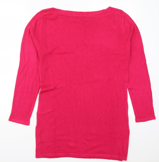 JD Williams Womens Pink Pullover Jumper Size 8