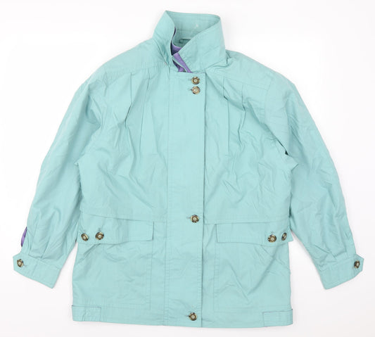 Womens UK Size 12 C&A Blue Jacket