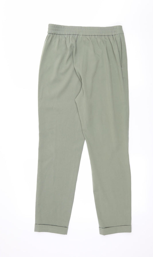 Principles Womens Green Trousers Size 8 L27 in