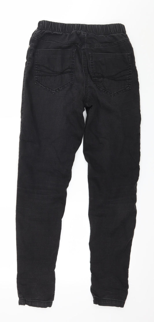Womens UK Size 28 in Preworn Regular Fit Jegging Black Jeans