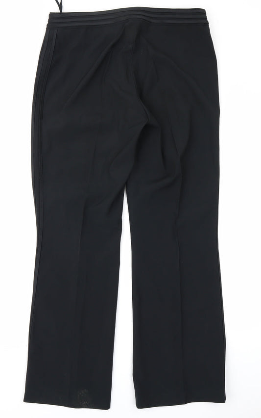 M&Co Womens Black Trousers Size 12 L27 in
