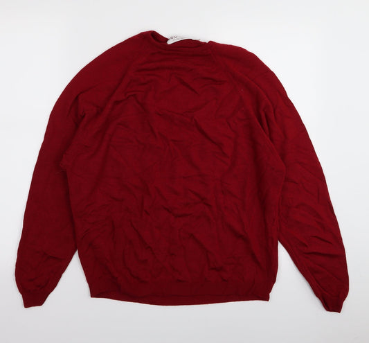 EWM Womens Red Pullover Jumper Size 14