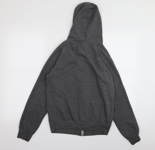 Cedar Wood State Mens Grey Full Zip Jumper Size XS