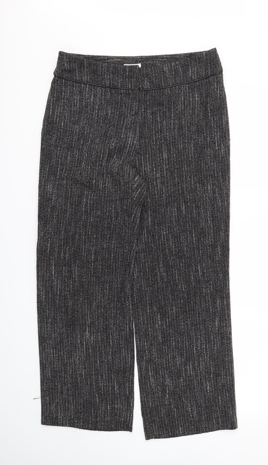 Womens UK Size 12 CC Regular Fit Grey Trousers