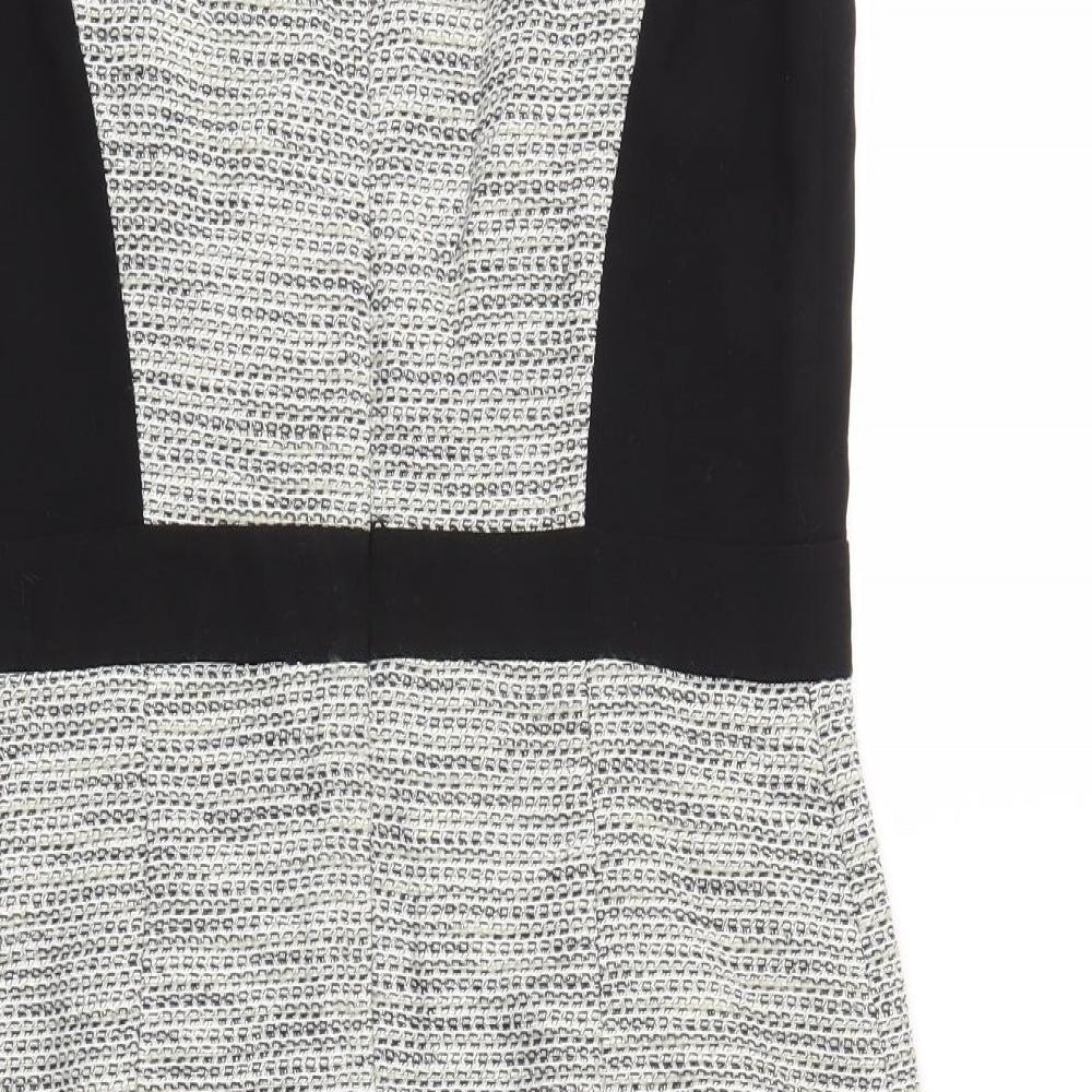 Brand and care label for jhon lewis women’s grey a-line, size UK 12