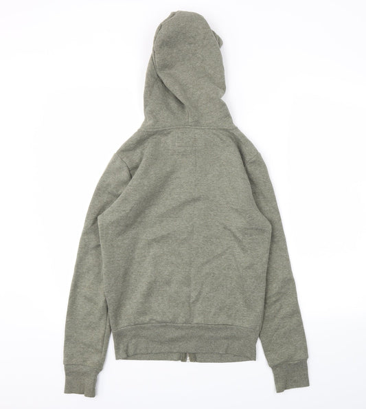 Primark Womens Green Full Zip Jumper Size 6