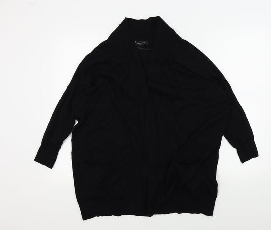 Primark Womens Black Cardigan Jumper Size 12