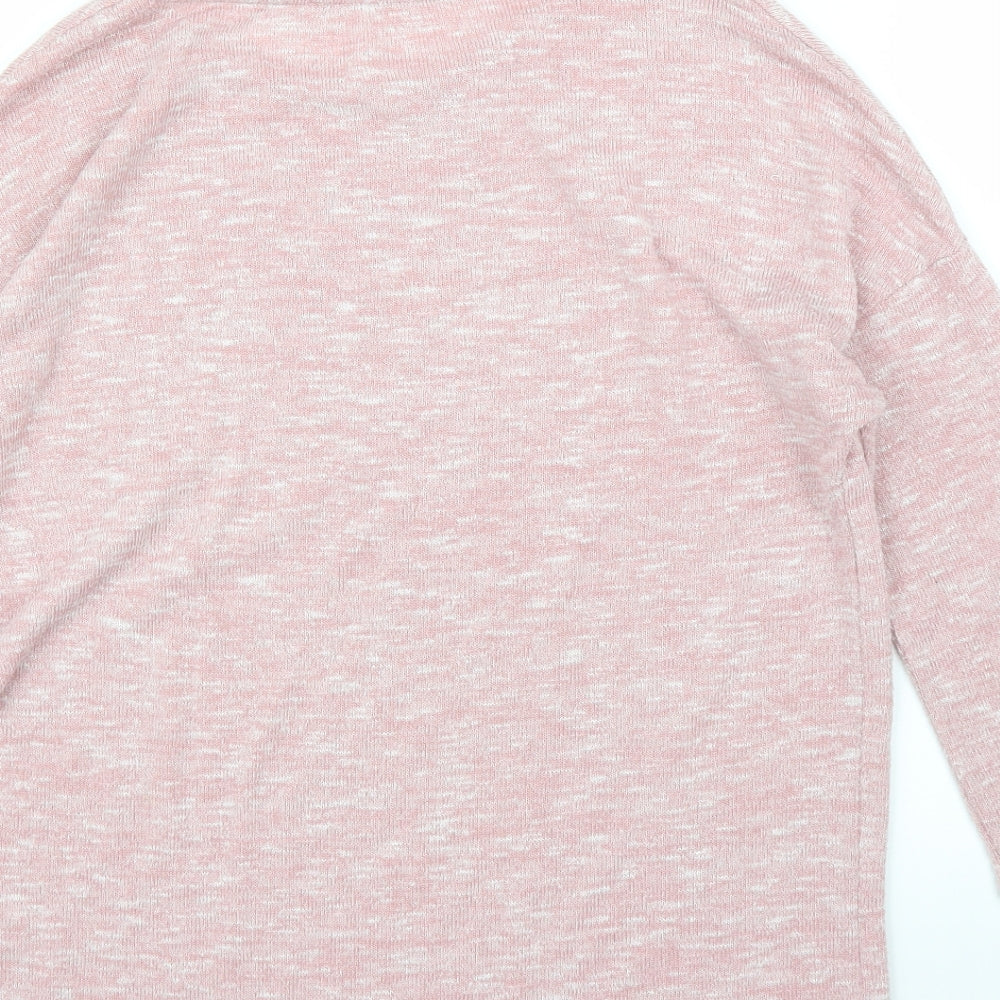 Tu Womens Pink Pullover Jumper Size 8
