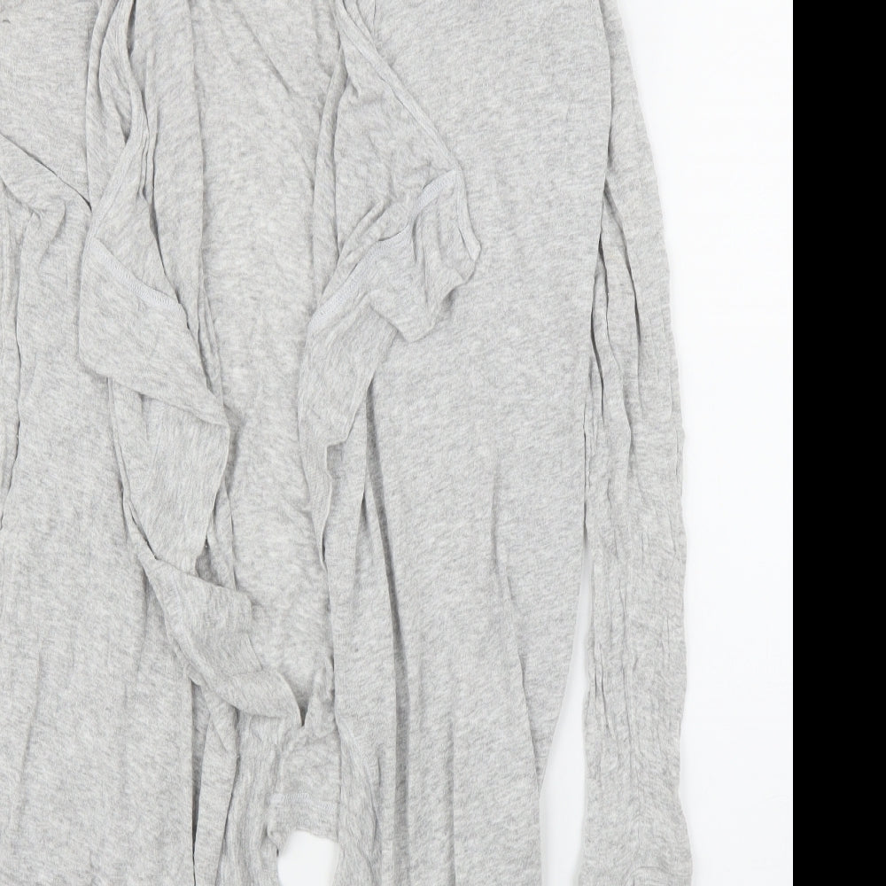 Preworn Womens Grey Cardigan Jumper Size 16