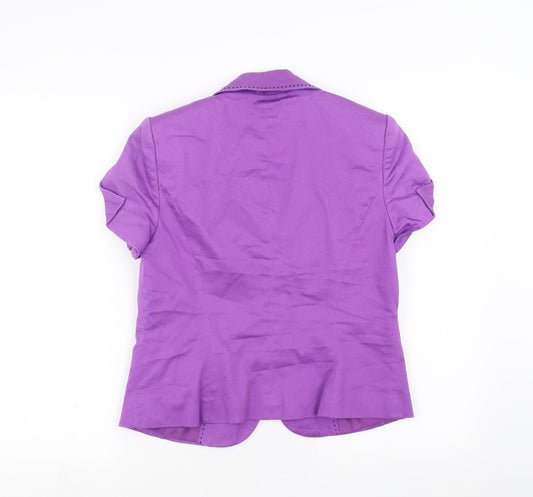 Marks and Spencer Womens Purple   Jacket Suit Jacket Size 12