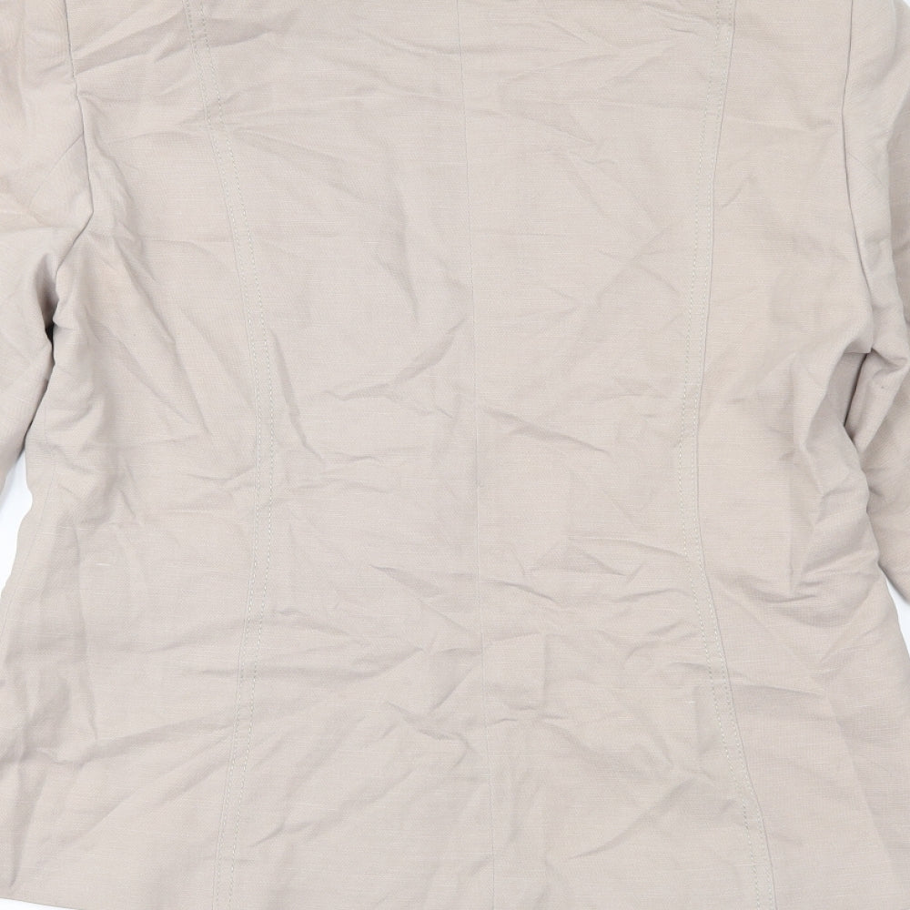 Principles Womens Brown   Jacket Suit Jacket Size 14