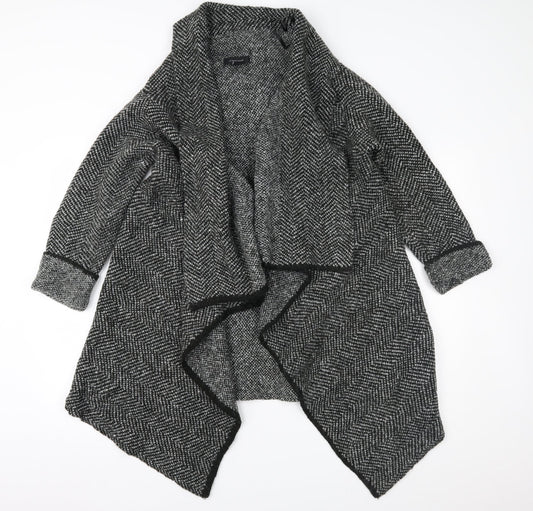 Womens UK Size M Atmosphere Grey Overcoat