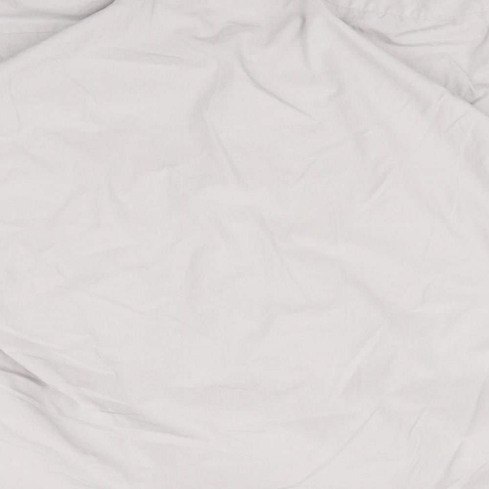 T&W Mens Grey Button-Up Size 18.5