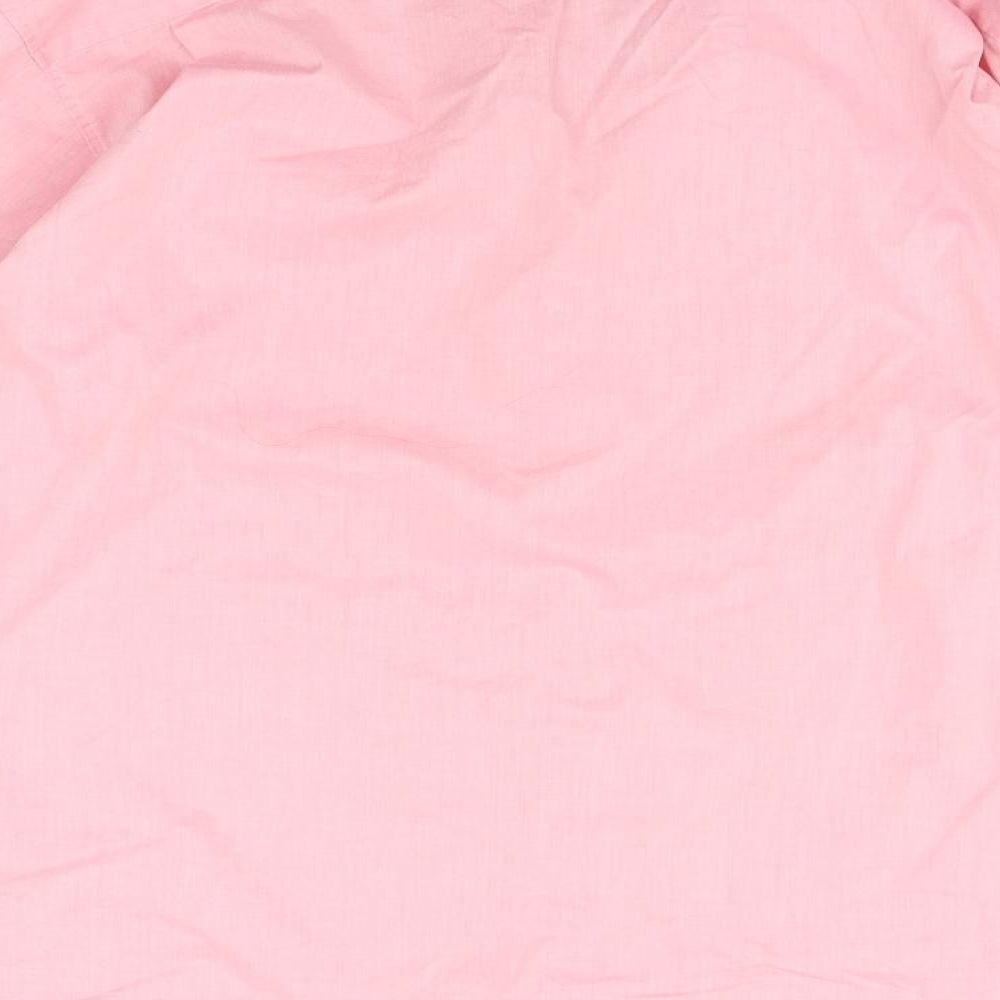 Eton Womens Pink Basic Button-Up Size XL