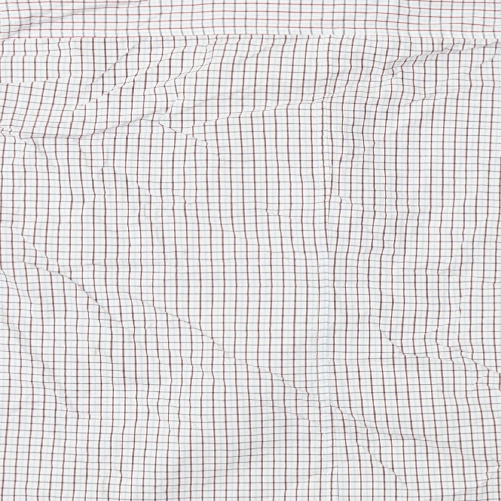 Mens UK Size 44 L.O.G.G White Button-Up Short Sleeve Casual Shirt