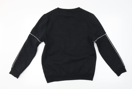 Disney Womens Black Pullover Jumper Size XS