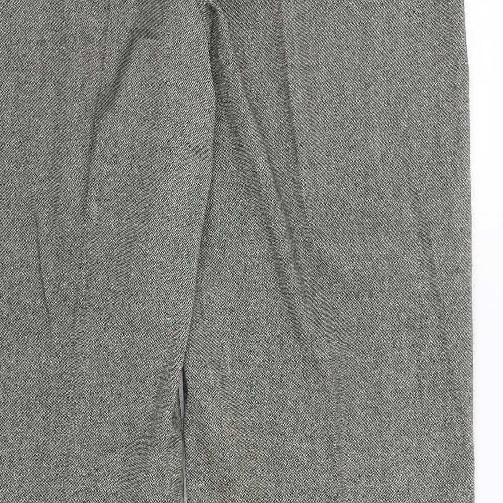 Aphora Womens Grey Dress Pants Trousers Size 14 L31 in